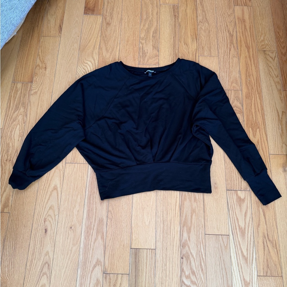 The Limited Black Women's Blouse small batwing